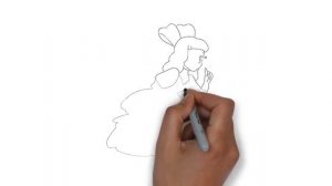 как нарисовать Мальвину, how to draw Malvina,cómo dibujar Malvina
