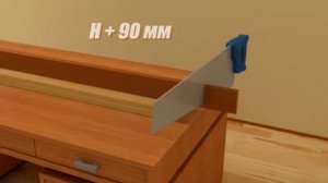 Установка одностворчатой двери с обрамлением проема