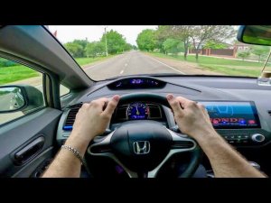 HONDA CIVIC VIII тест драйв от первого лица