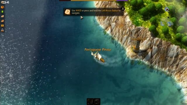 Windward - Walkthrough Ep 1 - Portuguese Pirate (No commentary) смотреть онлайн