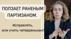 Нужно ли исправлять раненого партизана ?