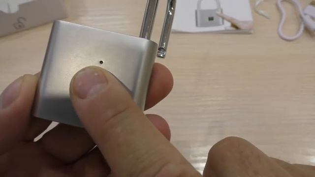 ЗАМОК С СЕНСОРОМ ОТПЕЧАТКА ПАЛЬЦА!!!