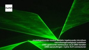 Ayra ITA04 MKII 50 mW green DMX laser