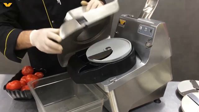 Работа овощерезки Vortmax SL58 SS смотреть онлайн