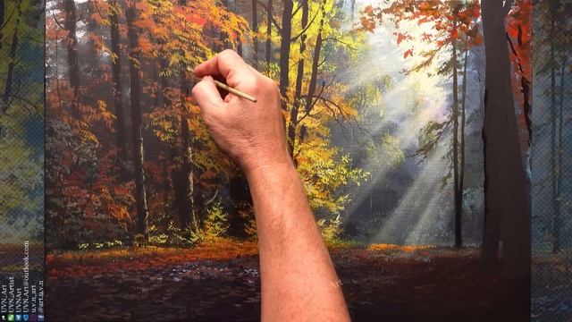 "Late autumn" Artist - Viktor Yushkevich. #119 смотреть онлайн