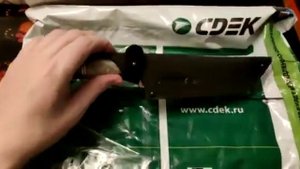 Видео-отзыв от клиента на подарок от друга. Нож "Узбекский", сталь 110Х18МШД. Завод ножей "Лемакс"