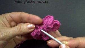 Вязаные цветы крючком Crochet flower 77