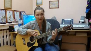 Аккорды с баре тональность Am