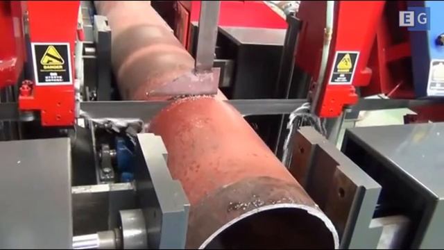 Ленточная пила для металлических труб смотреть онлайн