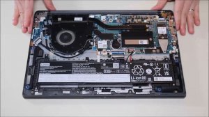 Lenovo IdeaPad 3 Teardown / Disassembly - Replace Battery Solid State Drive (SSD)