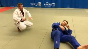 Дзюдо  Бросок бычок  Judo  Kata otoshi  Kata guruma