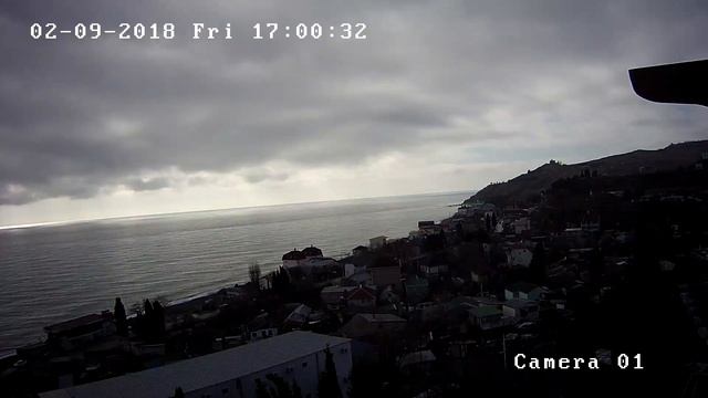 Вебкамера Солнечногорское. Дом отдыха Джур-Джур. Запись 09.02.2018 12:00:03