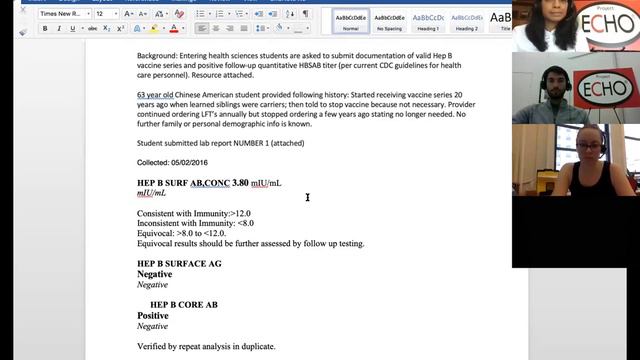 ECHO HBV Bootcamp C - Module Two: Serology (Part One) смотреть онлайн