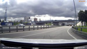 По развязкам МКАД, Москва, Развязка Каширского Шоссе с МКАД