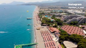 PGS KEMER KIRIS RESORT 5* ШИКАРНЫЙ ОТЕЛЬ. КАК ОН ВЫГЛЯДИТ С ВОЗДУХА В ИЮЛЕ 2021 года.