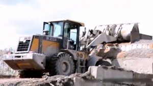 Работа бетонного завода