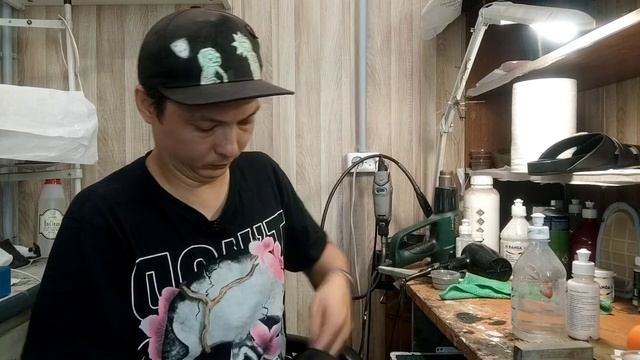 Реставрация шлепанцев Louis Vuitton