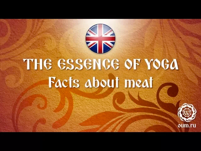 The Essence of Yoga. Facts about meat