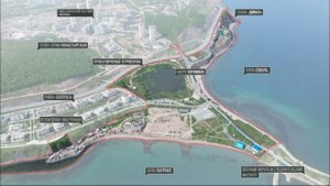 Во Владивостоке на побережье бухт Патрокл и Соболь установили пляжную зону