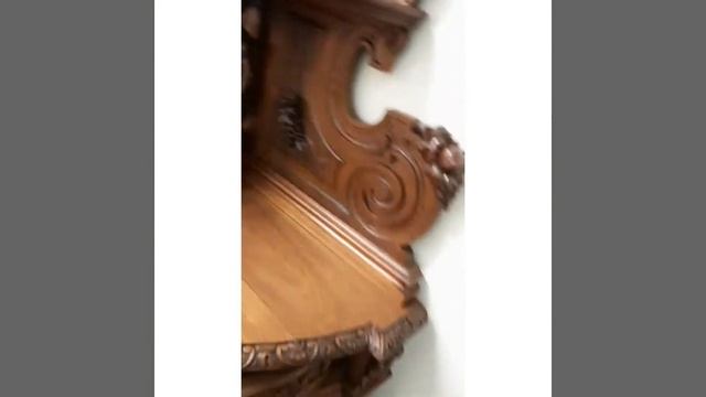 Антикварный буфет 19 века   #антикварная_мебель #антиквариат_спб #старинная_мебель