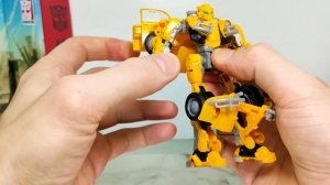 Бамблби/Bumlebee, трансформер, обзор фигурки, Studio Series 18.