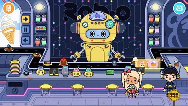 Toca Life World Rob-O Cafe Tour ! Обзор РОБО КАФЕ ТОКА БОКА ! Секреты тока бока