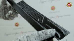 Накладки на внутренние пороги дверей Lada (ВАЗ) Vesta SW (russ-artel.ru)