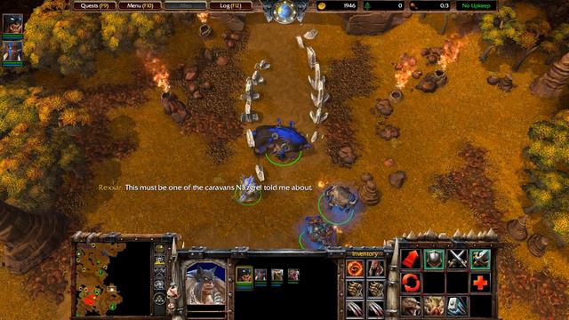 Warcraft III Reforged | FrozenThrone | Walkthrough | 100%completed | Rexxar Campaign | Part 1