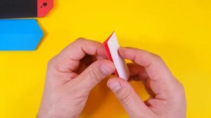 Origami Nintendo Switch with Super Mario and Luigi. Super Mario DIY. How to make PAPER CRAFT for FA