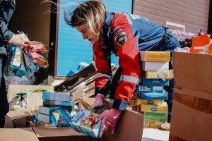 Гуманитарка.  Пункт Временного Размещения Украинцев ......