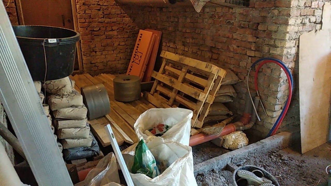 Новый пол в Кронштадте (часть 2) Заказчики сами закупили материалы. август 2018