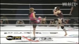 Бои без правил женщины Rin Nakai vs  Mika Haragai Full Fight