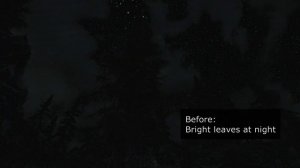 Skyrim Mod: Bright Falling Leaves Fix