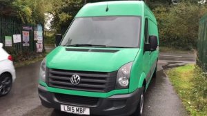 Volkswagen Crafter 2.0 TDI 109 BHP LWB High Roof
