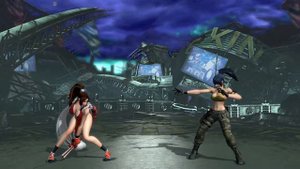 THE KING OF FIGHTERS XIV : MAI SHIRANUI vs LEONA