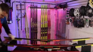 Седина на беговых лыжах, поможет ли парафин?