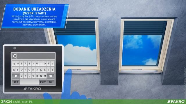 Panel dotykowy ZRK24 Z-Wave - Szybki Start смотреть онлайн