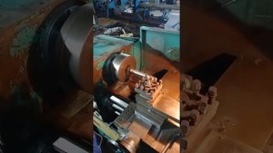 Токарный станок Кусон 6, проверка на точность.