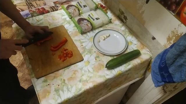 фунчоза со свининой