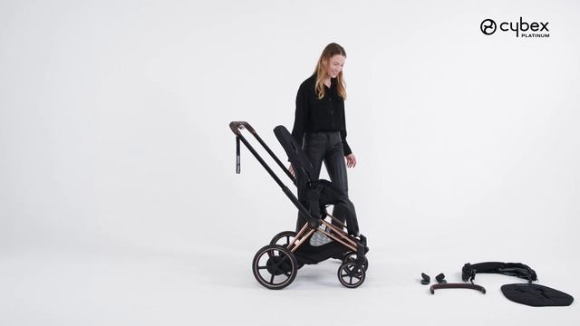 Cybex e-Priam - премиальная детская коляска 2в1