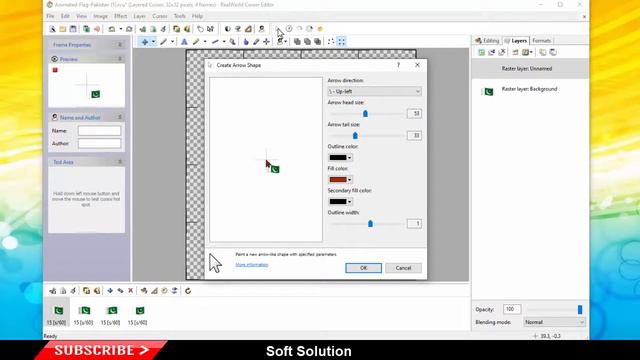 How to Design Animated Flag Mouse Cursor смотреть онлайн