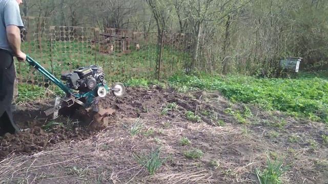 модернизированный культиватор крот