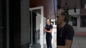 Режимы работы доводчика на входной ПВХ двери
