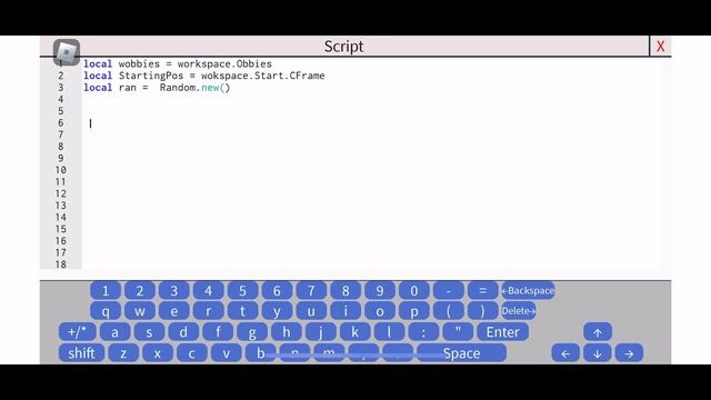 Developing a Roblox GAME on MOBILE (Studio lite)