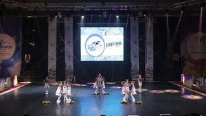 Эстрадный танец. Дети. Студия аэробики с элементами чирлидинга "Либерти" - "Белорусское попурри"