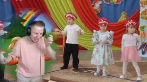 Тик Так и Дети танцуют танец "Веселые грибочки"