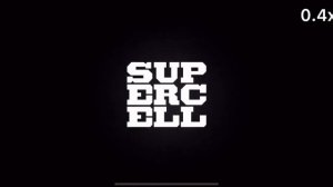 Supercell logo but every time it gets slower