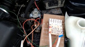 Установка сдвоенного вентилятора от Halla на приору с Panasonic