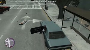 GTA 4 как угнать машишу без палива....