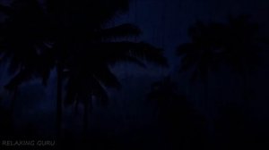 Thunderstorm Sounds with Rain, Strong Thunder & Intense Lightning Atmosphere to Sleep, Study, Relax